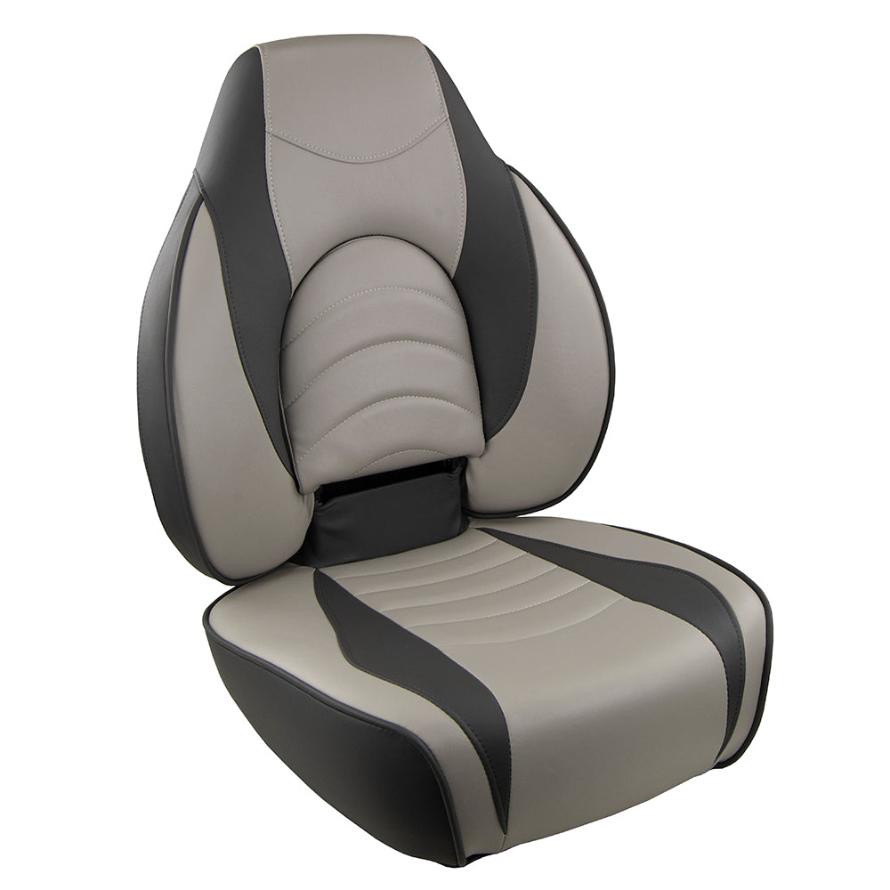 Springfield Fish Pro High Back Folding Seat CharcoalGrey 10416341